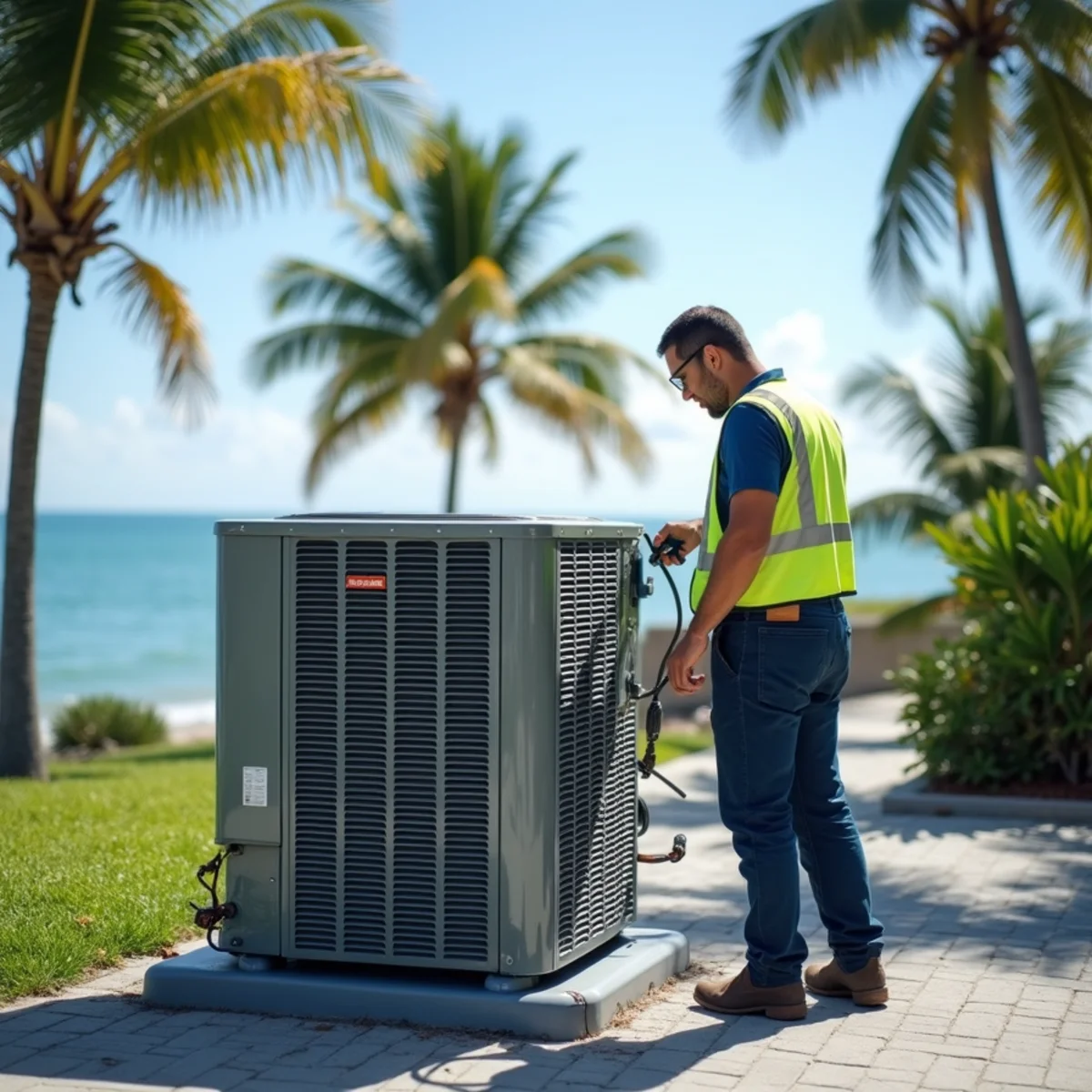 Salt-Air Corrosion: Protecting Your AC Condenser on the South Florida Coast